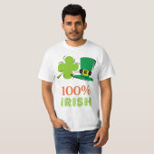 100% Iers T-shirt (Voorkant volledig)