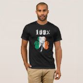 100% Iers T-shirt (Voorkant volledig)