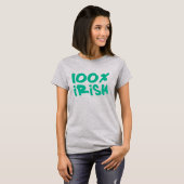 100% Iers T-shirt (Voorkant volledig)