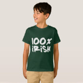 100% Iers T-shirt (Voorkant volledig)