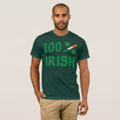 100% Iers T-shirt (Voorkant volledig)