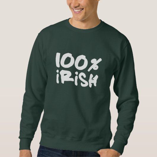 100% Iers Trui (Voorkant)