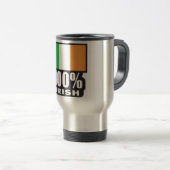 100% Ierse/St. Patrick's Day Reisbeker (Voorkant rechts)