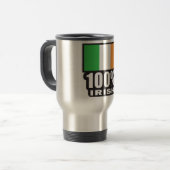 100% Ierse/St. Patrick's Day Reisbeker (Voorkant links)