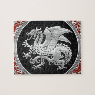 [100] IJslandse draak, Landvætir [Silver] Legpuzzel
