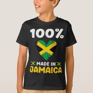 100 % in Jamaica T-shirt