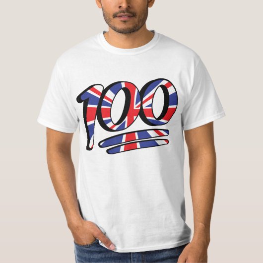 100 in Londen T-shirt (Voorkant)
