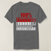 100 Indonesië T-shirt (Design voorkant)