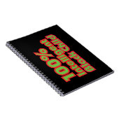 100% intelligent zwart kind notitieboek (Rechterzijde)