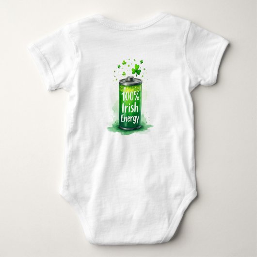100% Irish Energy for Fully Charged Charmers Romper (Achterkant)