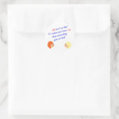 100 is niet zo erg ronde sticker (Tas)