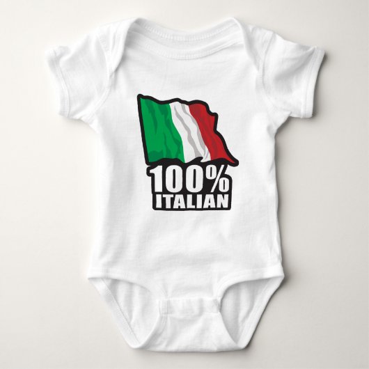 100% Italiaans Romper (Voorkant)