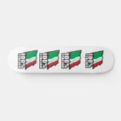 100% Italiaans Skateboard (Horizontaal)