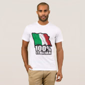 100% Italiaans T-shirt (Voorkant volledig)