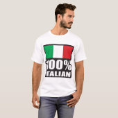 100% Italiaans T-shirt (Voorkant volledig)