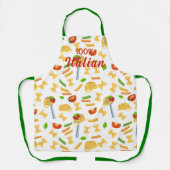 100% Italiaanse pasta Schort (Voorkant)