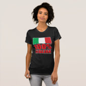100% Italiaanse vlag T-shirt (Voorkant volledig)