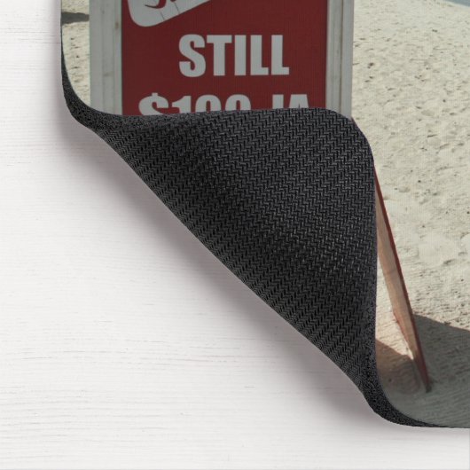 100 Ja Rode streep Muismat (Hoek)