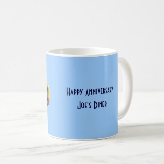 100 jaar 100ste verjaardag Jubileum mijlpaal Mok (Voorkant rechts)