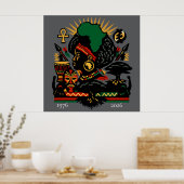 100 Jaar Black History Month 2026 Viering Poster (Keuken)