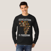 100 jaar Black History Month T-shirt (Voorkant volledig)
