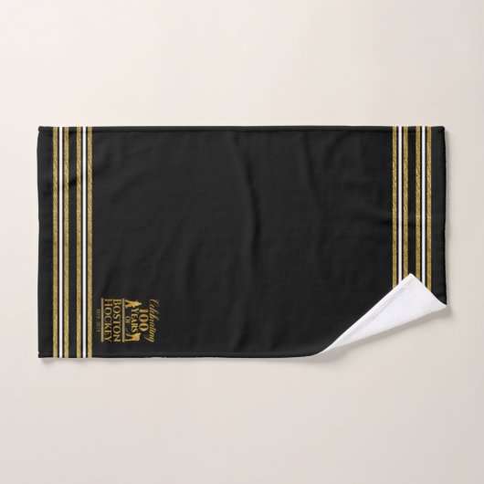 100 jaar Boston Hockey Bad Handdoek (Handdoek)