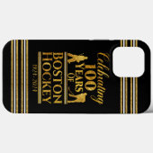 100 jaar Boston Hockey Case-Mate iPhone Case (Achterkant (horizontaal))