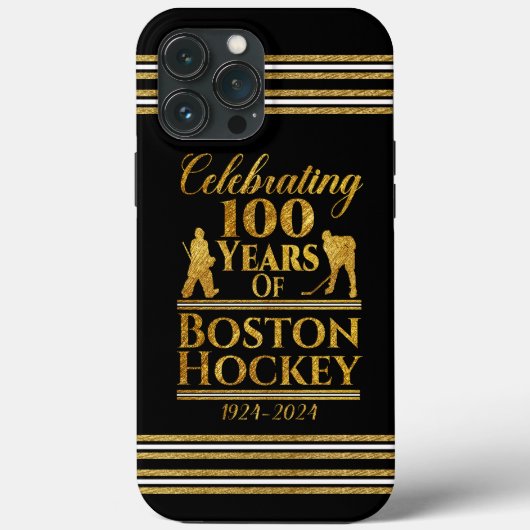 100 jaar Boston Hockey Case-Mate iPhone Case (Achterkant)