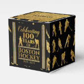 100 jaar Boston Hockey Cube Bedankdoosjes (Voorkant Zijde)