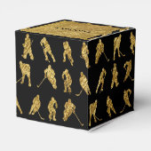 100 jaar Boston Hockey Cube Bedankdoosjes (Achterkant)