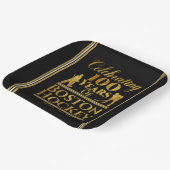 100 jaar Boston Hockey Papieren Bordje (Gebogen)