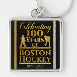 100 jaar Boston Hockey Sleutelhanger