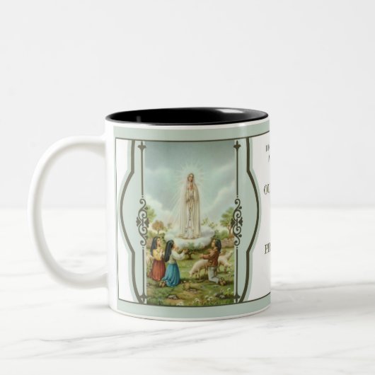 100 JAAR FATIMA-JUBILEUM 1917-2017 TWEEKLEURIGE KOFFIEMOK (Links)