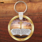 100 Jaar Kerk Jubileum, Goedkope Kerk gunsten, Sleutelhanger (Achterkant)