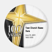 100 Jaar Kerk Jubileum Magneet (Voorkant)