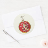 100 jaar Legion of Mary, Legion of Mary Ronde Sticker (Envelop)