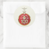100 jaar Legion of Mary, Legion of Mary Ronde Sticker (Tas)