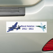 100 jaar Naval Aviation Bumpersticker (Op auto)