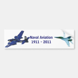 100 jaar Naval Aviation Bumpersticker