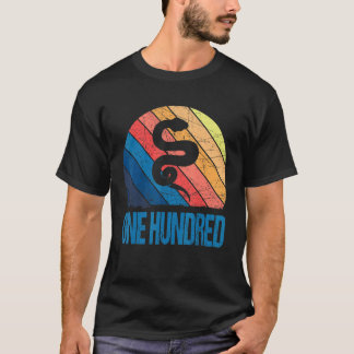 100 jaar oud 100 jaar oud Man van de slangenschild T-shirt