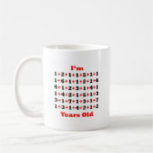 100 jaar oud! Blk rood Koffiemok (Links)