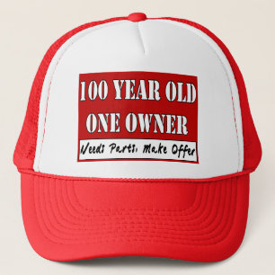 100 jaar oud, één eigenaar - heeft onderdelen no trucker pet
