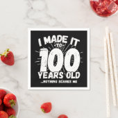 100 jaar oud sarcastisch meme grappige 100e verjaa servet (Insitu)