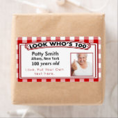 100 jaar oude labels voor Sticker - Eenvoudig aan (Insitu)