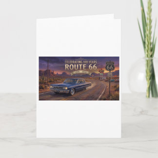 100 Jaar Route 66 Kaart