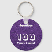 100 jaar Sleutelhanger jonge Paarse dolls (Sleutel (Voorkant)
