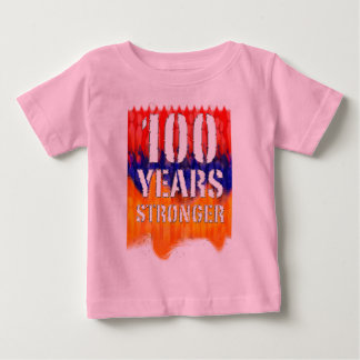 100 jaar sterker Armeens Baby Organisch shirt