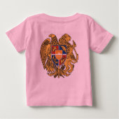 100 jaar sterker Armeens Baby Organisch shirt (Achterkant)