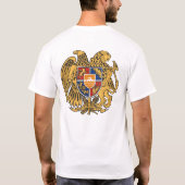 100 jaar Sterker Armeense Mannen Basis T-shirt (Achterkant)