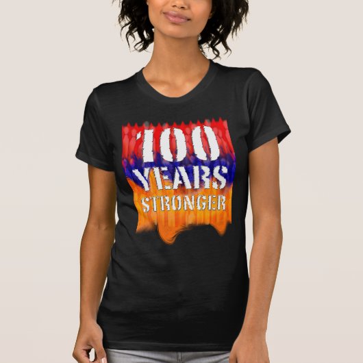 100 jaar Sterker Armeense T-shirt (Voorkant)